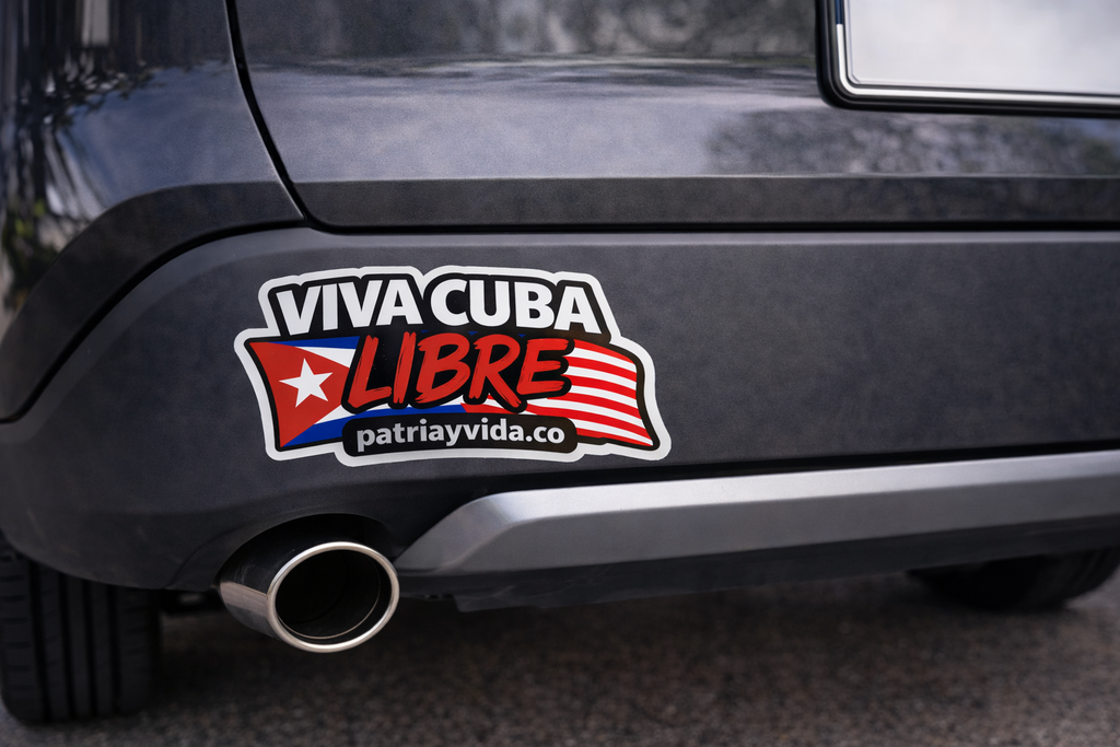 VIVA CUBA LIBRE Vinyl Sticker Car / Laptop / Window