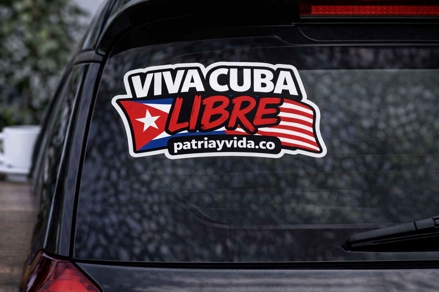 VIVA CUBA LIBRE Vinyl Sticker Car / Laptop / Window