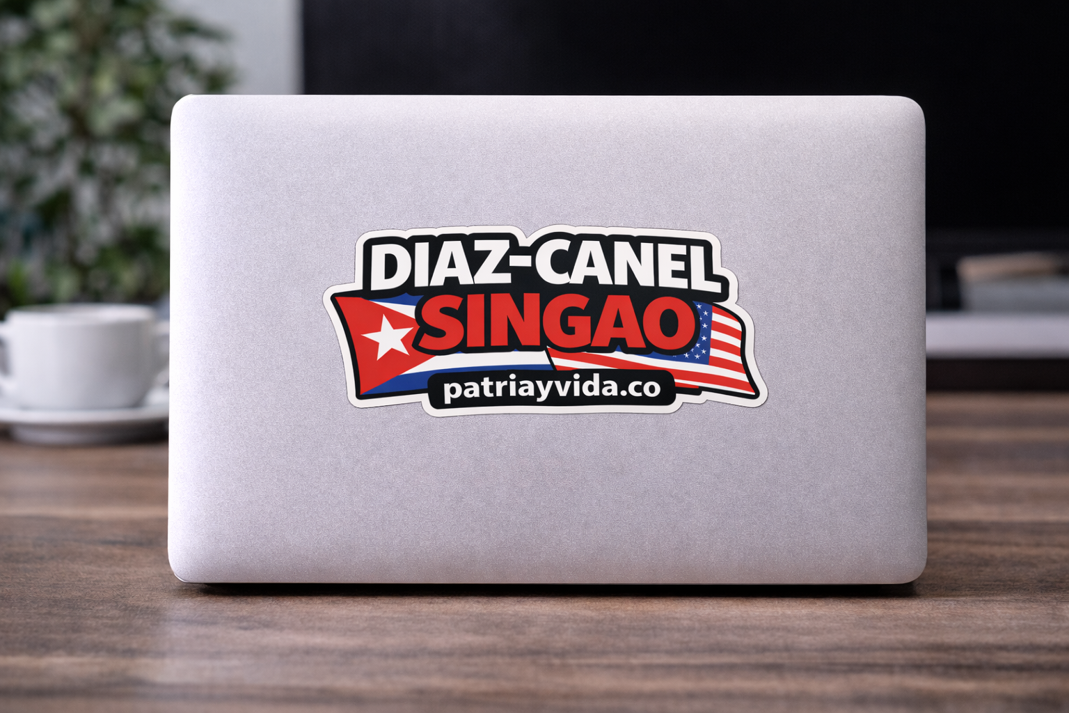Diaz Canel Singao Vinyl Sticker Car / Laptop / Window