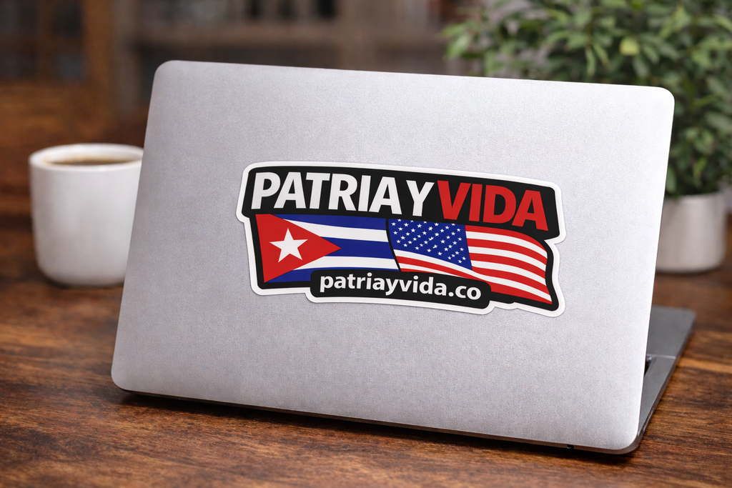 SOS CUBA Vinyl Sticker Car / Laptop / Window