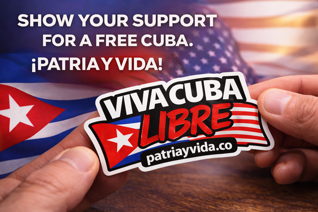 VIVA CUBA LIBRE Vinyl Sticker Car / Laptop / Window