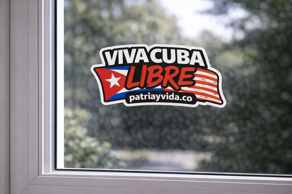 VIVA CUBA LIBRE Vinyl Sticker Car / Laptop / Window